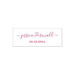 Maßgeschneiderte Neuauflagen und Hochzeitstermin - Permastempel