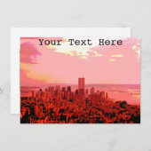 Maßgeschneiderte New Yorker Karte (Vorne/Hinten)