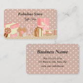 Maßgeschneiderte Niedlich-romantische Geschenkidee Visitenkarte (Vorne/Hinten)