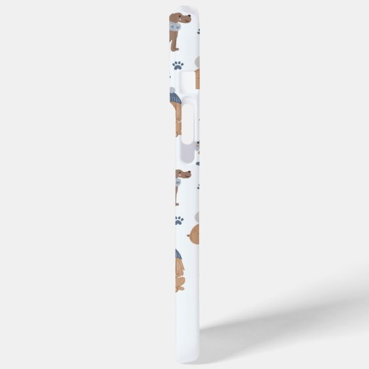 Maßgeschneiderte Niedliche Frenchie Terrier Retrie Case-Mate iPhone Hülle (Rückseite / Links)