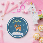 Maßgeschneiderte Niedliche Weihnachtspapiertafel Pappteller (Party)