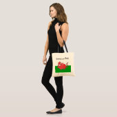 Maßgeschneiderte Niedliche Welsh Red Dragon Tote B Tragetasche (Vorderseite (Model))