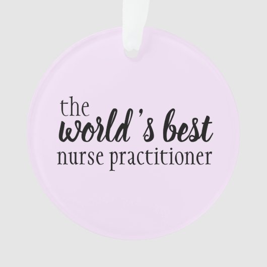 Maßgeschneiderte Nurse Practitioner-Ornament Ornament (Vorderseite)