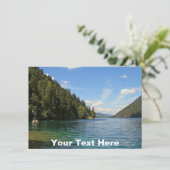 Maßgeschneiderte österreichische Karte (Stehend Vorderseite)