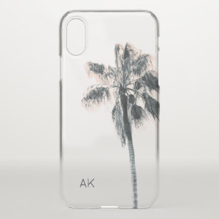 Maßgeschneiderte Palm Tree iPhone X Gehäuse - klar iPhone X Hülle