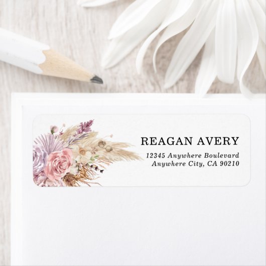 Maßgeschneiderte Pampas-Grasblumenhochzeit (Insitu)