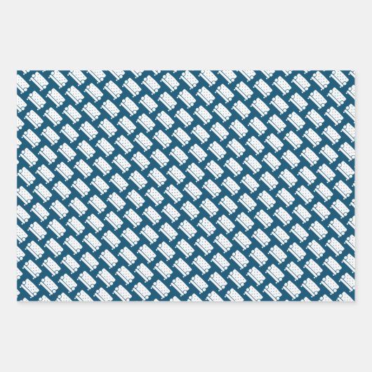 Maßgeschneiderte Papierfolien mit Möbeldesign Geschenkpapier Set (Vorderseite)