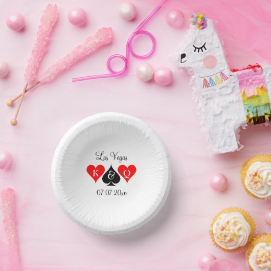 Maßgeschneiderte Papierschüsseln für Las Vegas Hoc Pappteller (Party)