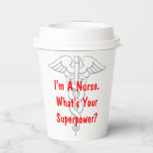 Maßgeschneiderte Papiertücher für den Abschluss vo Pappbecher (Rückseite)