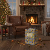 Maßgeschneiderte Papiertüte mit Lebkuchen Mittlere Geschenktüte