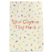 Maßgeschneiderte Papiertüte, Papiergeschenktüte, i Mittlere Geschenktüte (Vorderseite)