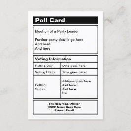 Maßgeschneiderte Party Einladung