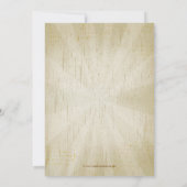 Maßgeschneiderte Party Einladungen für Vintage Län (Rückseite)