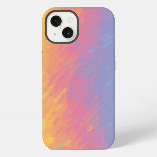 Maßgeschneiderte Pastel Gradient Phone Case iPhone Hülle (Rückseite)
