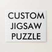 Maßgeschneiderte Personalisierte 11"x14" Jigsaw Pu Puzzle (Horizontal)