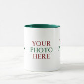 Maßgeschneiderte Personalisierte 3-Foto-DIY-Kaffee Tasse (Zentrum)