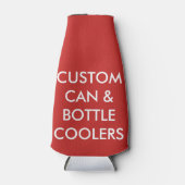 Maßgeschneiderte Personalisierte Flasche Cooler Bl Flaschenkühler (Vorderseite)