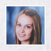 Maßgeschneiderte Personalisierte Gewebe mit 4 Foto Etiketten (Design 1)