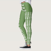 Maßgeschneiderte Personalisierte Leggings oder Yog (Links)