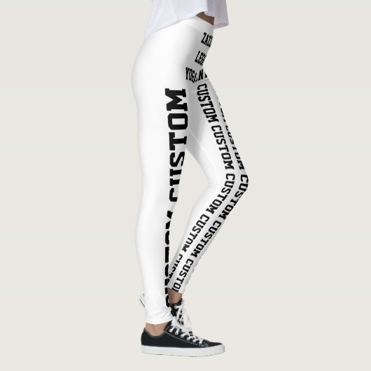 Maßgeschneiderte Personalisierte Leggings oder Yog (Rechts)