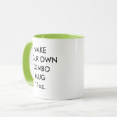 Maßgeschneiderte Personalisierte Limone Kombinatio Tasse (Vorderseite Links)