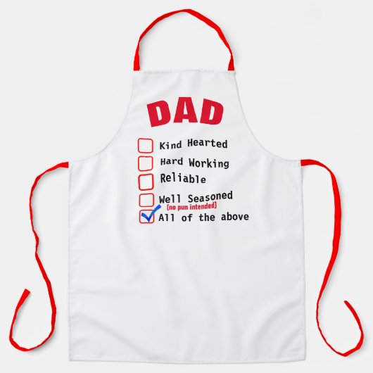 Maßgeschneiderte Personalisierte Schürze, perfekte Schürze (Vorderseite)