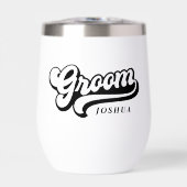 Maßgeschneiderte persönliche Braut- und Wasserflas (Vorderseite)