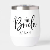 Maßgeschneiderte persönliche Braut- und Wasserflas (Vorderseite)