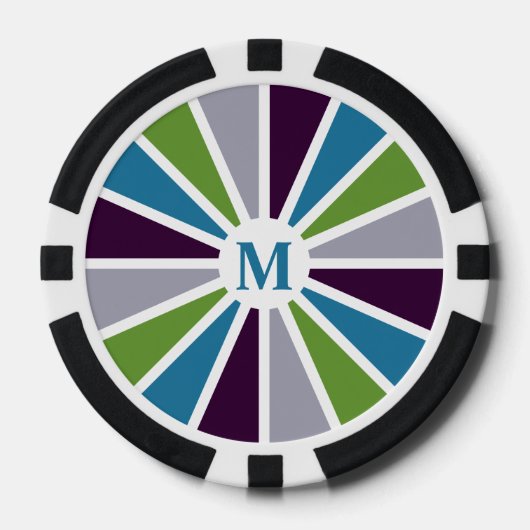 Maßgeschneiderte Poker-Chips für Muster Pokerchips (Vorderseite)