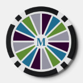 Maßgeschneiderte Poker-Chips für Muster Pokerchips (Rückseite)