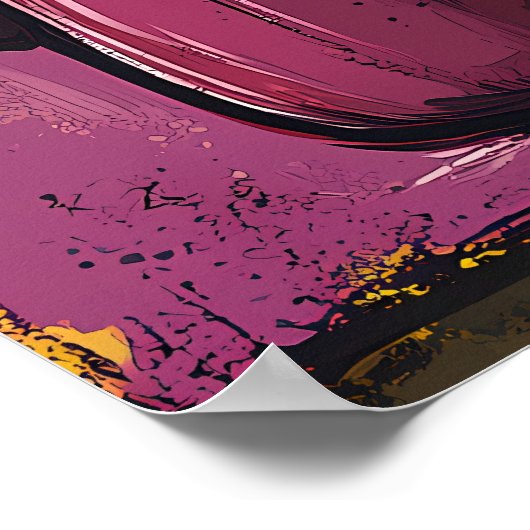 Maßgeschneiderte Pop Art Cactus Grid Wall Art Poster (Ecke)