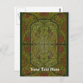 Maßgeschneiderte Postkarte aus verklebtem Glas (Vorne/Hinten)