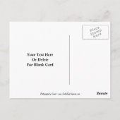 Maßgeschneiderte Postkarte aus verklebtem Glas (Rückseite)