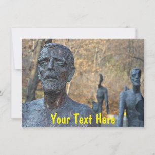 Maßgeschneiderte Prager Gedenkkarte