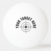 Maßgeschneiderte Praxis Tischtennisball (Vorderseite)