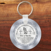 Maßgeschneiderte preisgünstige Geschenke für Kirch Schlüsselanhänger (Rückseite)