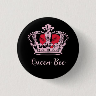 Maßgeschneiderte Prinzessin Queen Crown Button