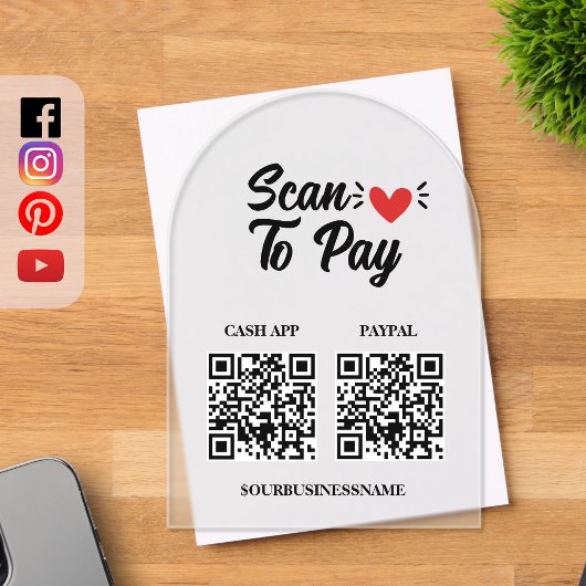 Maßgeschneiderte Prüfung für das Pay-Sign-System - Acryleinladungen