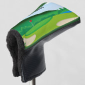 Maßgeschneiderte Putter-Abdeckung für Golf Blade Headcover (3/4 Vorderseite)