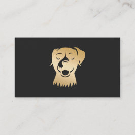 Maßgeschneiderte QR Dog Grooming Telefonnummerkarte