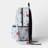 Maßgeschneiderte Rain Hearts Bedruckter Rucksack (Rechts)