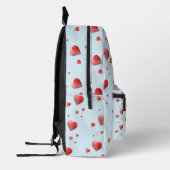Maßgeschneiderte Rain Hearts Bedruckter Rucksack (Links)