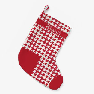 Maßgeschneiderte Red Merry Weihnachtssock für Gesc Kleiner Weihnachtsstrumpf