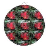 Maßgeschneiderte Red Sinti und Roma winzige Wohnwa Dartscheibe (vorne)