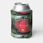 Maßgeschneiderte Red Sinti und Roma winzige Wohnwa Dosenkühler (Kanne Rückseite)