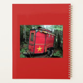 Maßgeschneiderte Red Sinti und Roma winzige Wohnwa Planer (Rückseite)