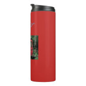 Maßgeschneiderte Red Sinti und Roma winzige Wohnwa Thermosbecher (Nach rechts gedreht)