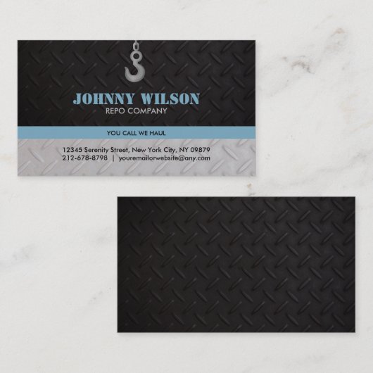 Maßgeschneiderte Repo Business Cards Visitenkarte (Vorne/Hinten)