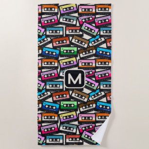 Maßgeschneiderte Retro-Ketten für Monogramm Strandtuch