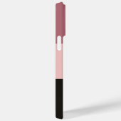 Maßgeschneiderte Rose mit drei Farbblöcken Case-Mate iPhone Hülle (Rückseite / Rechts)